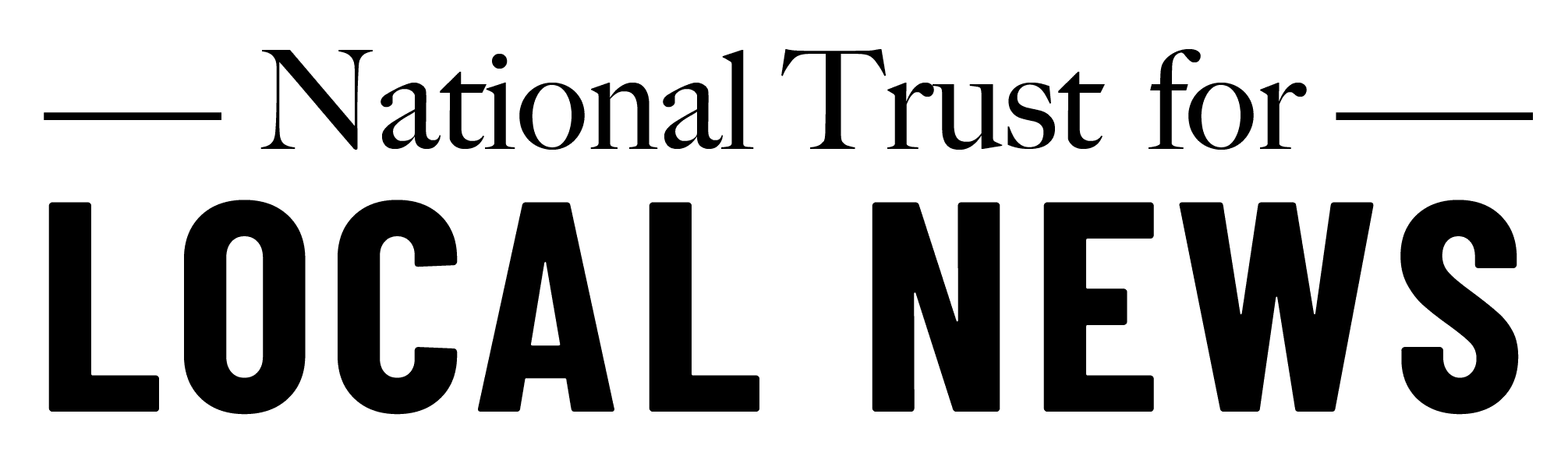 National Trust for Local News logo